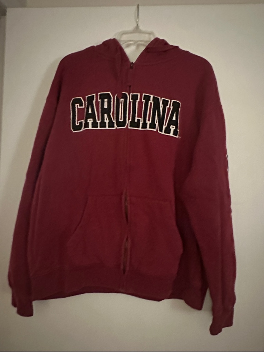 Stadium Athletics Gamecocks Maroon Full-Zip Hoodie